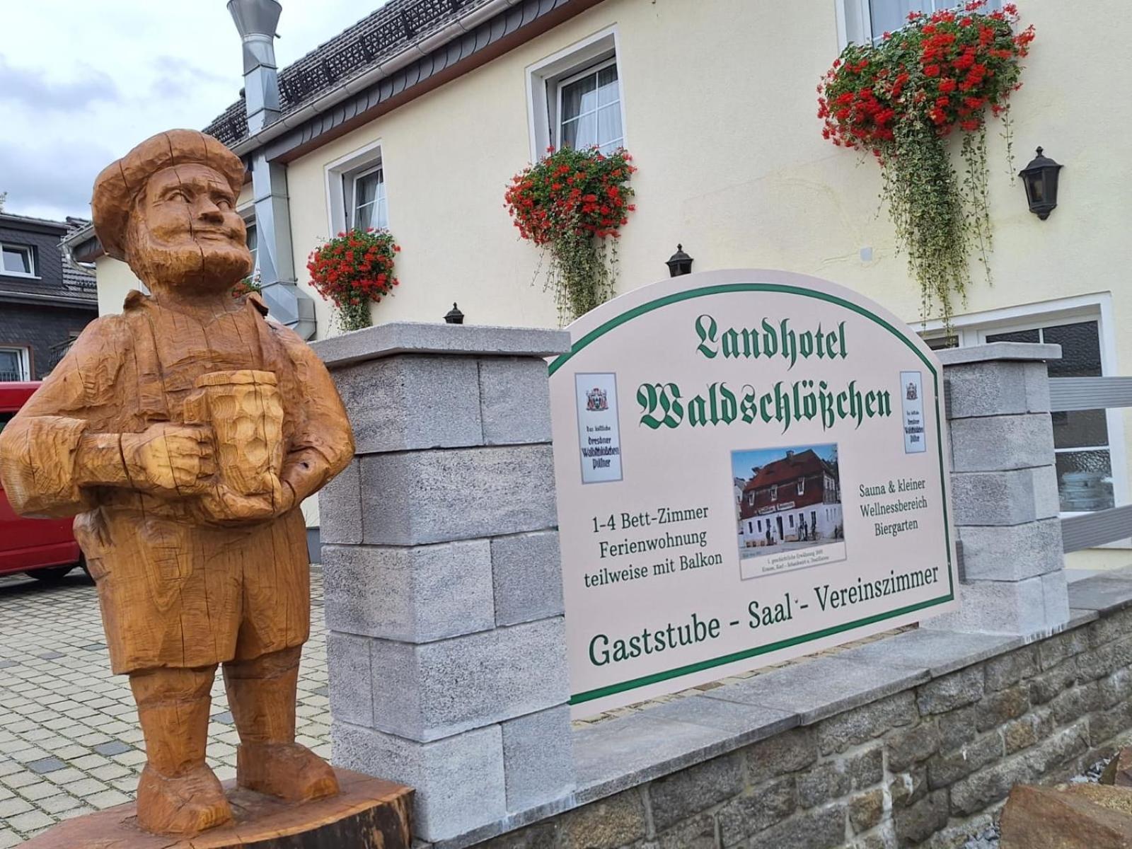 Ferienwohnung - Landhotel Waldschloesschen Sohland an der Spree ภายนอก รูปภาพ